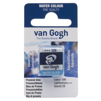 AQUARELLE FINE 1/2 GODET VAN GOGH BLEU DE PRUSSE