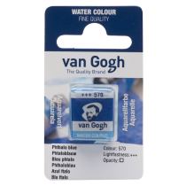 AQUARELLE FINE 1/2 GODET VAN GOGH BLEU PHTALO