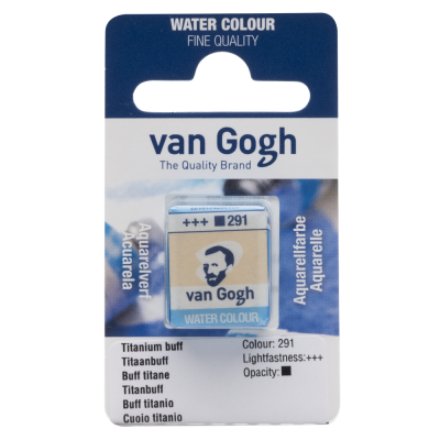 AQUARELLE FINE 1/2 GODET VAN GOGH BUFF TITANE