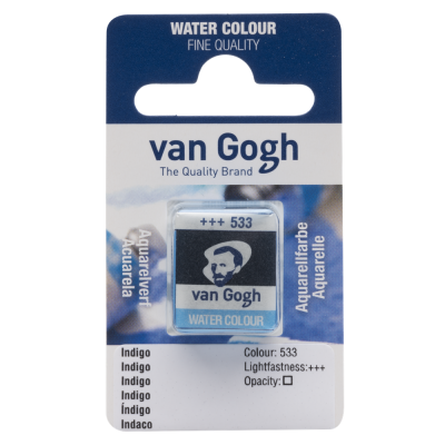 AQUARELLE FINE 1/2 GODET VAN GOGH INDIGO