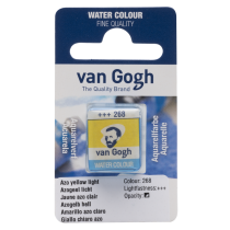 AQUARELLE FINE 1/2 GODET VAN GOGH JAUNE AZO CLAIR