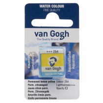 AQUARELLE FINE 1/2 GODET VAN GOGH JAUNE CITRON PERMANENT