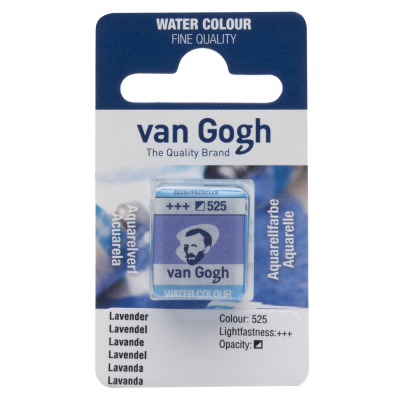 AQUARELLE FINE 1/2 GODET VAN GOGH LAVANDE