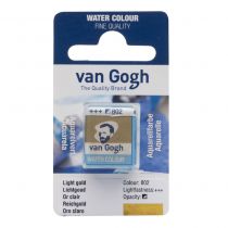 AQUARELLE FINE 1/2 GODET VAN GOGH METALLIC OR CLAIR