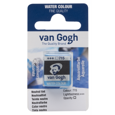 AQUARELLE FINE 1/2 GODET VAN GOGH TEINTE NEUTRE