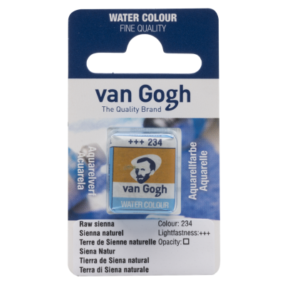 AQUARELLE FINE 1/2 GODET VAN GOGH TERRE DE SIENNE NATURELLE