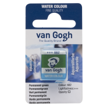 AQUARELLE FINE 1/2 GODET VAN GOGH VERT PERMANENT