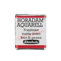 AQUARELLE HORADAM SCHMINCKE BRUN DE GARANCE