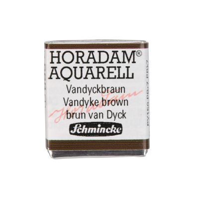 AQUARELLE HORADAM SCHMINCKE BRUN VAN DYCK