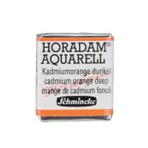AQUARELLE HORADAM SCHMINCKE ORANGE DE CADMIUM FONCE