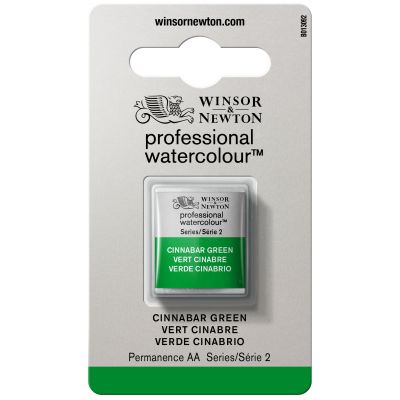 Aquarelle Winsor & Newton Extra Fine Vert cinabre S�rie 2