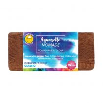 ART & GO MICRO PALETTE AQUARELLE SEMI HUMIDE 8 COULEURS