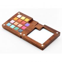 ART & GO MINI PALETTE AQUARELLE SEMI HUMIDE 15 COULEURS METALLIQUES