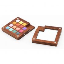 ART & GO MINI PALETTE AQUARELLE SEMI HUMIDE 15 COULEURS METALLIQUES