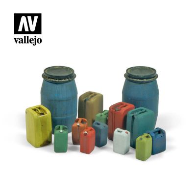 Assortiment de f�ts en plastique modernes n� 2