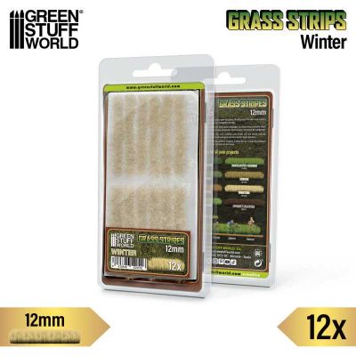 BANDE D\'HERBE STATIQUE AUTO ADHESIVE 12mm WINTER