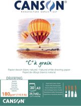  BLOC \ C\  A GRAIN CANSON 180GR 30 FEUILLES 