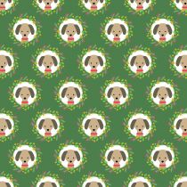 BLOC 10 FEUILLES WOOFY CHRISTMAS