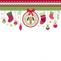 BLOC 10 FEUILLES WOOFY CHRISTMAS