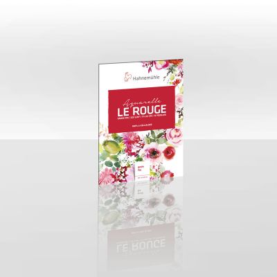 BLOC AQUARELLE LE ROUGE GRAIN FIN 17X24CM 325G/M�