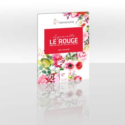 BLOC AQUARELLE LE ROUGE GRAIN FIN 36X48CM 325G/M�