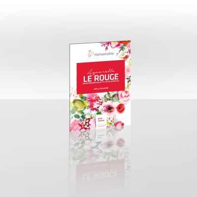 BLOC AQUARELLE LE ROUGE GRAIN TORCHON 24X32CM 325G/M�