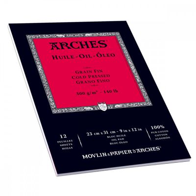 BLOC ARCHES HUILE GRAIN FIN 23X31CM 300G/M�