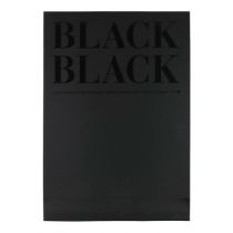 BLOC BLACK BLACK FABRIANO A3
