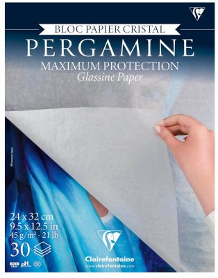 Bloc coll� Papier Cristal 45g