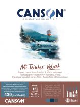 BLOC COLLÉ PETIT CÔTÉ MI-TEINTES® VELVET 430G TONS FROIDS