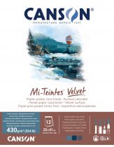 BLOC COLLÉ PETIT CÔTÉ MI-TEINTES® VELVET 430G TONS FROIDS