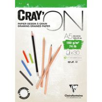 BLOC CRAY\'ON ENCOLLE A5 160GRS