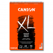 BLOC CROQUIS XL SPIRALE A3 90GRS