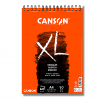 BLOC CROQUIS XL SPIRALE A4 90G