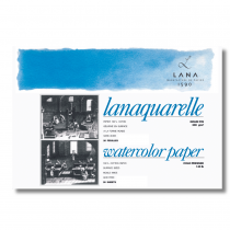 BLOC LANAQUARELLE 300G GRAIN FIN 26 X 36 CM 20 FEUILLES