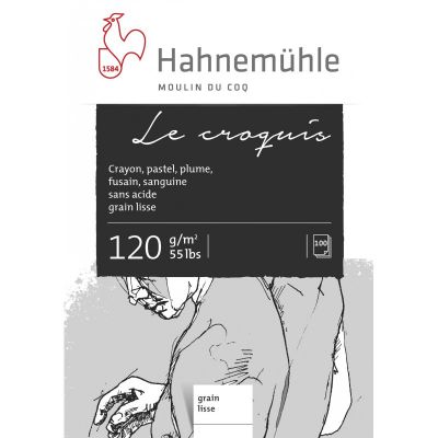 BLOC LE CROQUIS A3 GRAIN LISSE