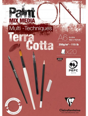 Bloc PaintON TERRACOTTA coll�  250g