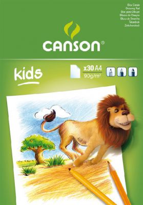 BLOC PAPIER KIDS A4 90G