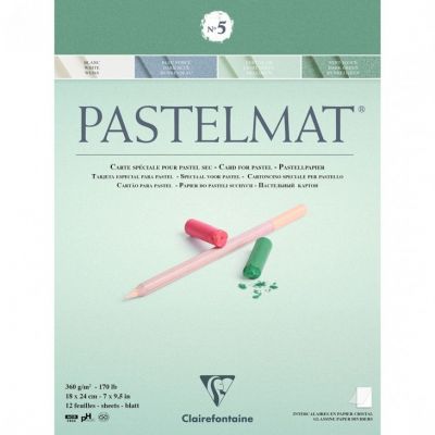 BLOC PASTELMAT 18X24 QUATRE TEINTES N�5