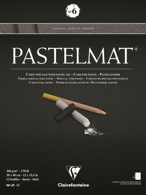 BLOC PASTELMAT 30X40 ANTHRACITE N�6