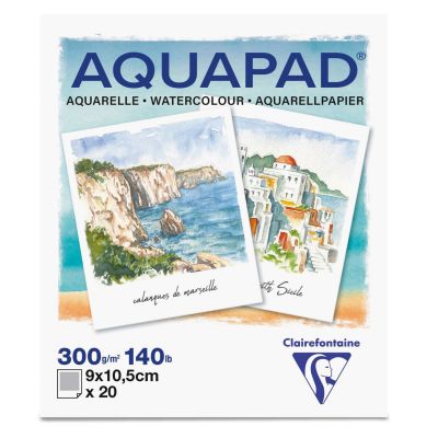 BLOC POLAROID AQUARELLE AQUAPAD 9 x 10.5cm 20F 300Gr
