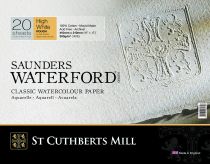 BLOC SAUNDERS WATERFORD 300G GRAIN TORCHON 20 FEUILLES 