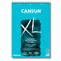 BLOC XL SPIRALE A3 AQUARELLE 300G