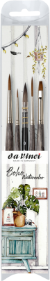 BOHO WATERCOLOR SET 5 pinceaux pour aquarelle 