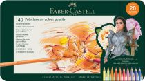 BOITE 140 CRAYONS POLYCHROMOS FABER CASTELL