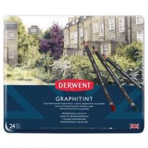BOITE 24 CRAYONS GRAPHITINT DERWENT