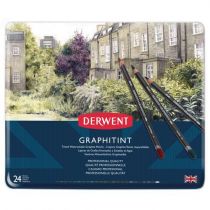 BOITE 24 CRAYONS GRAPHITINT DERWENT