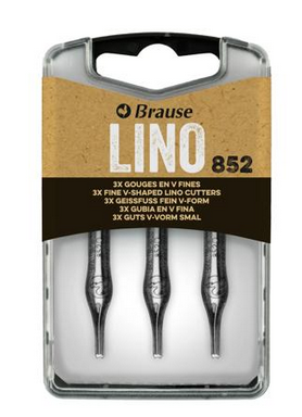 BOITE 3 GOUGES BRAUSE FINES EN V N�852 
