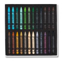 BOITE 48 DEMI-CRAYONS PASTEL SENNELIER COLLECTION COMPLETE 