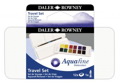 BOITE AQUARELLE AQUAFINE 12 1/2 GODETS
